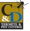 A picture of the logo for c & d termite and pest control.